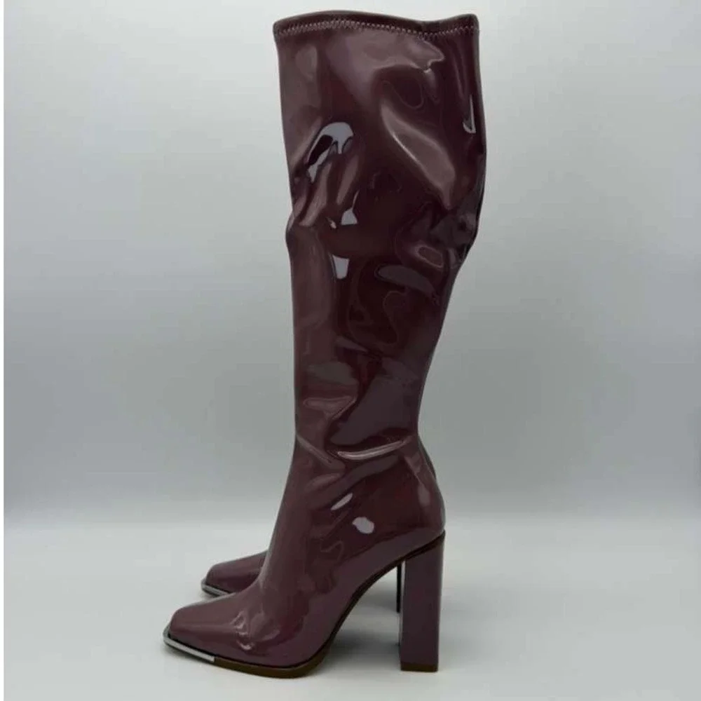 Steve Madden Focal Rose High Heel Boots - Women's‎ Size 6 - Brand New in Box